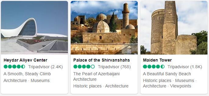 Azerbaijan Baku Places to Visit