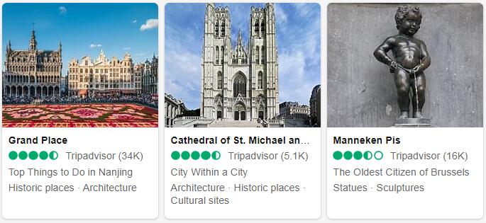 Belgium Brussels Places to Visit