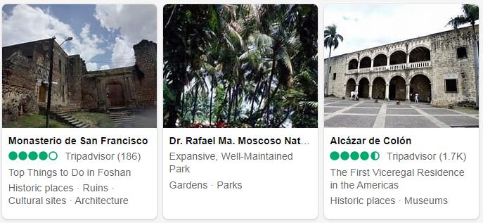 Dominican Republic Santo Domingo Places to Visit