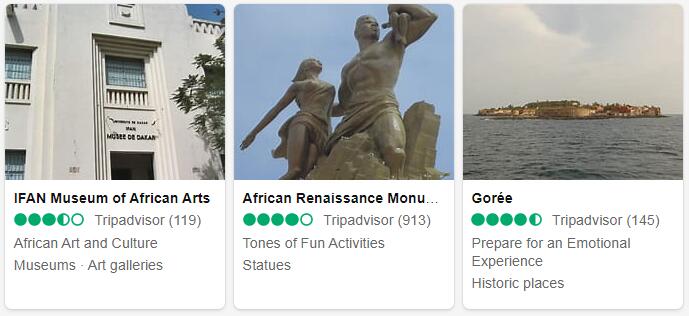 Senegal Dakar Places to Visit