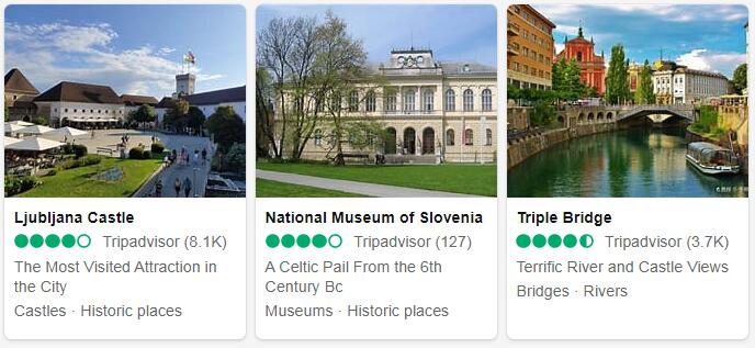 Slovenia Ljubljana Places to Visit