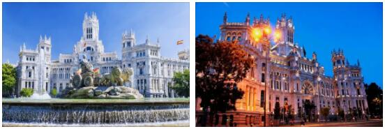 Attractions in Madrid, Spain