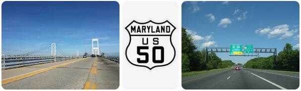 US 50 in Maryland